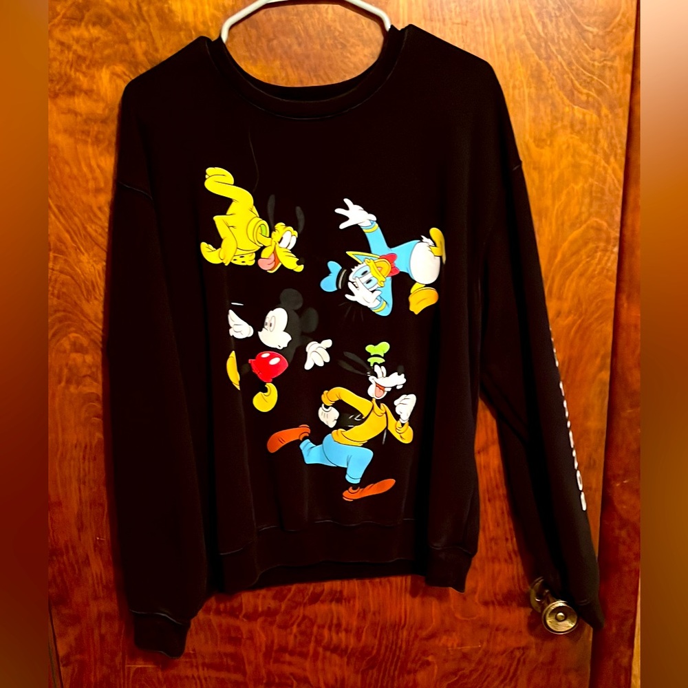 Mickey and friends *DISNEY* pullover sweatshirt. NEVER WORN.